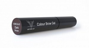 V2BCG-01 Оттеночный гель для бровей VECTOR 2.0 Dark Brown