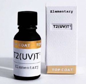 Т2 Глянцевый топ для светлых оттенков. T2(UV)T2: Top Coat