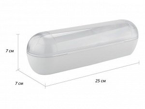 Контейнер для колбасных изделий Альтернатива, 250х70х70 мм, прозрачный