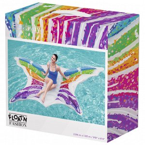 Матрас для плавания Rainbow, 294 x 193 см, 43261 Bestway
