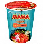 Лапша тайская ТМ Мама со вкусом морепродуктов стакан 70 гр
