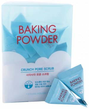 E*tude House Baking Powder Crunch Pore Scrub. Скраб для очищения пор с содой.