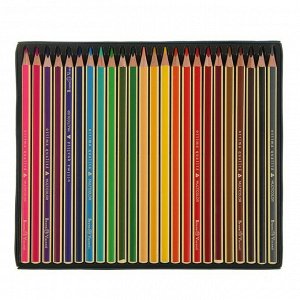 Карандаши 24 цвета BrunoVisconti Multicolor, в пенале