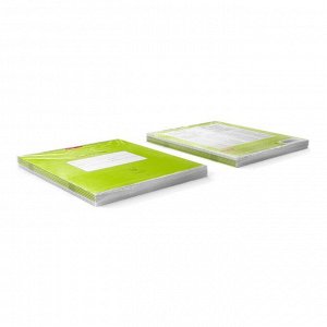 Тетрадь 12 листов в клетку «Классика Bright», обложка мелованный картон, блок офсет, зелёная