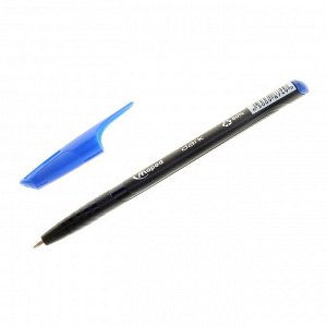 Ручка шариковая Maped Green Dark стержень синий, узел 0.6 мм, трехгранная, одноразовая