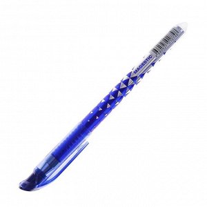 Ручка гелевая со стираемыми чернилами Mazari Magestic, пишущий узел 0.5 мм, чернила синие