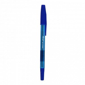 Ручка шариковая Beifa «Суперлёгкое письмо», 0,7 мм, синяя, прозрачный тонированный корпус