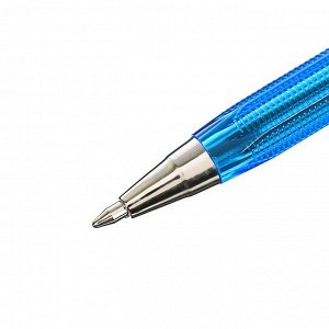 Ручка шариковая Beifa «Суперлёгкое письмо», 0,7 мм, синяя, прозрачный тонированный корпус