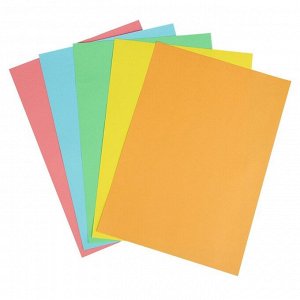 Бумага цветная А4, 100 листов Calligrata Mix, 10 цветов, тонированная в массе, 80 г/м?