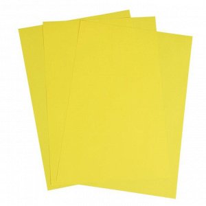 Бумага цветная А4, 100 листов Calligrata Интенсив, жёлтая, 80 г/м?