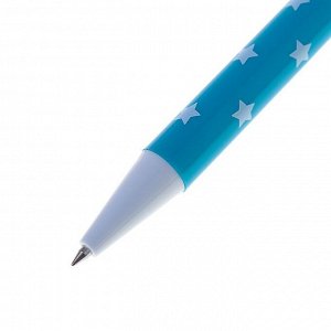 Ручка шариковая, автоматическая, 0.5 мм, корпус с рисунком, стержень синий, «Зайка», МИКС