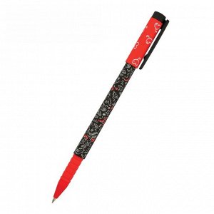 Ручка шариковая FunWrite «Ягодки-малинки», узел 0.5 мм, синие чернила, матовый корпус Silk Touch