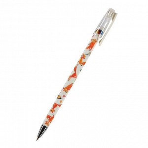Ручка шариковая HappyWrite «Сказочный лис», узел 0.5 мм, синие чернила, матовый корпус Silk Touch