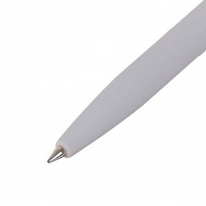 Ручка шариковая автоматическая HappyClick «Панды», 0.5 мм, синие чернила, матовый корпус Silk Touch