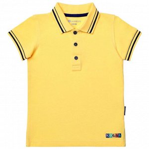 Рубашка-поло Kogankids для мальчика Цвет: желтый