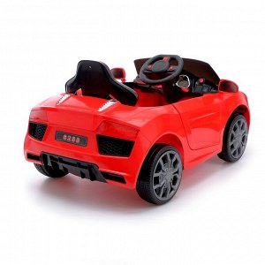 Электромобиль Spyder, с радиоуправлением, цвет красный