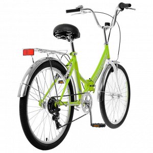 Велосипед 24" Forward Valencia 2.0, 2020, цвет зелёный/серый, размер 16"