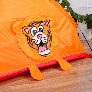 Игровая палатка «Тигр», цвет оранжевый