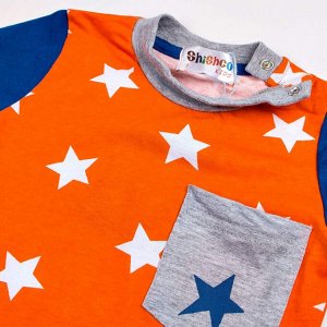 Футболка Shishco Star для мальчика Цвет: оранжевый