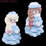 Сахарная фигурка Снегурочка 1шт/уп.