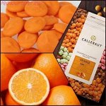 Оранжевый шоколад со вкусом апельсина вес 100 гр.