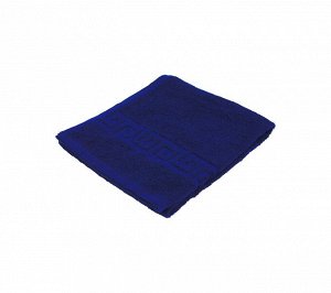 Махровое полотенце Узбекистан 40x70 тёмно-синие пл.380