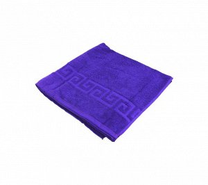 Махровое полотенце Узбекистан 30x30 фиолетовое пл.380