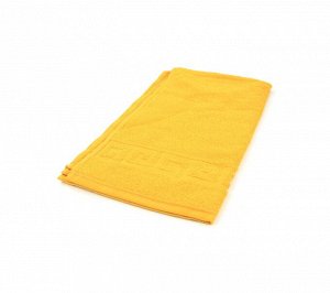 Махровое полотенце Узбекистан 30x50 жёлтое пл.380