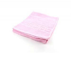 Махровое полотенце Узбекистан 30x50 розовое пл.380