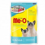 Ме-О для кошек Тунец/Курица пауч 80г *48