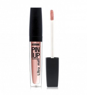 LUXVISAGE Блеск для губ PIN-UP ultra matt, тон 20 песочо-розовый