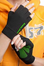 Женские перчатки для фитнеса, черный