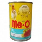 Ме-О для кошек Тунец 400г ж/б *24