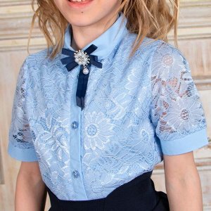 Блузка для девочки короткий рукав Соль&Перец арт.SP008.2
