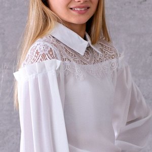 Блузка для девочки длинный рукав Соль&Перец арт.SP001