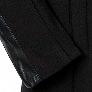 Пиджак Техноткань черного цвета длинный рукав для девочки Цвет: черный