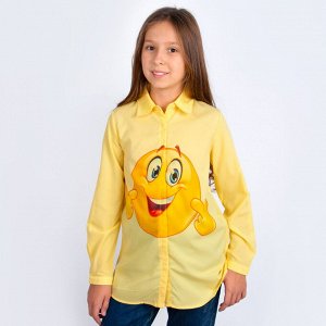 Рубашка ARS Smile с длинным рукавом для девочки