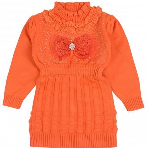 Платье-туника Бант вязаное для девочки