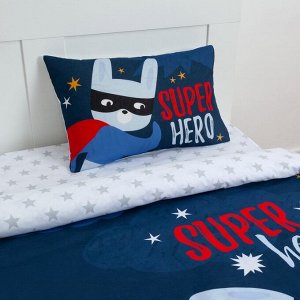 Постельное бельё «Этель» 1.5 сп Super hero 143*215 см, 150*214 см, 50*70 см -1 шт,100% xл, бязь