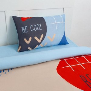 Постельное бельё «Этель» 1.5 сп Be cool 143*215 см, 150*214 см, 50*70 см -1 шт,100% xл, бязь