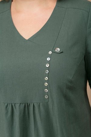 Платье Linia-L Б-1791 оттенки зеленого