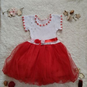 Платье детское «Тюльпанчик»