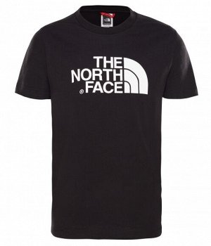 Футболка The North Face Y S/S EASY TEE TNFBLACK/TNFWHT