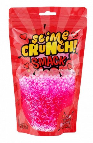 Игрушка ТМ "Slime" Crunch-slime SMACK с ароматом земляники, 200 г (арт.S130-25)