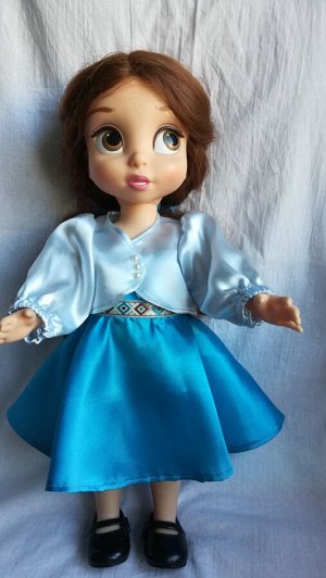 Кукольная одежда. Платье для куклы