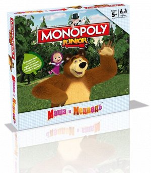 Hasbro Наст. игра "Монополия "Маша и Медведь" (фикс.цена)