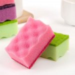 Губки кухонные &quot;Весенний сад&quot; 7 шт, 8х5х3,5 см