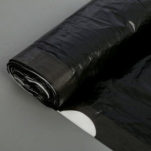 Мешки для мусора с завязками «Тов.Чистов», 60 л, 54?62 см, 13 мкм, ПНД, 15 шт, цвет чёрный