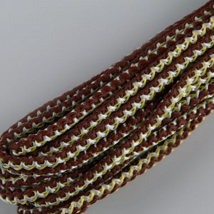 Шнур универсальный с сердечником ПП, d=4 мм, 10 м, цвет МИКС