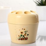 Подставка для зубных щёток &quot;Фантазия&quot;, цвет МИКС